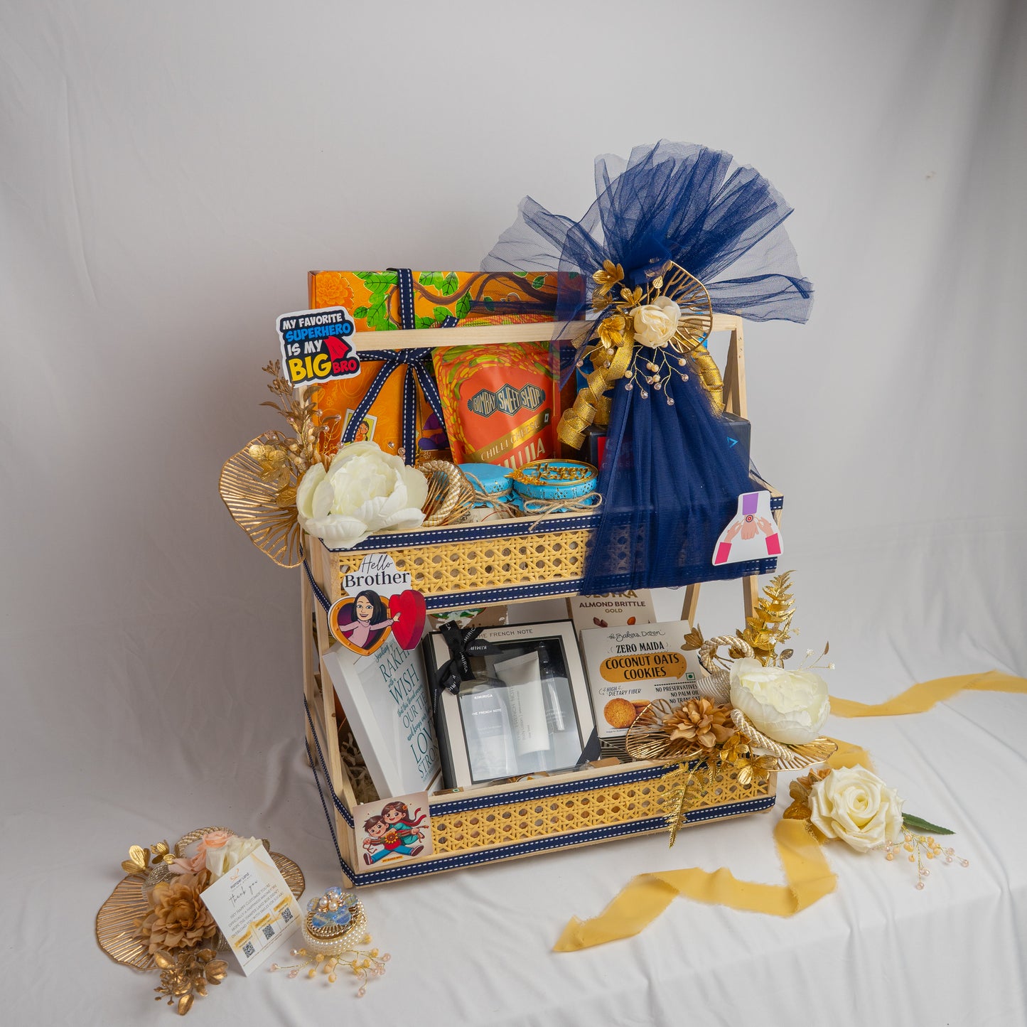 Together in Blue Hamper