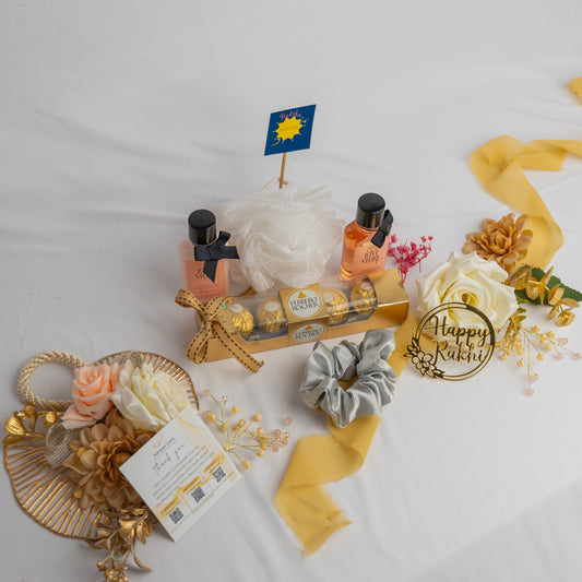 Cute Cane Basket Hamper