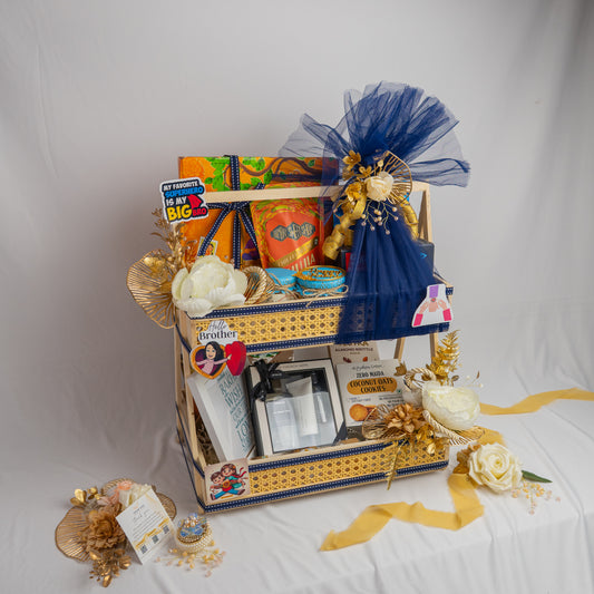 Together in Blue Hamper